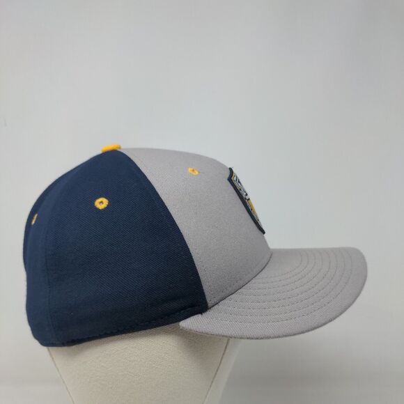 Marian University Knights Nike True Dri Fit Fitted Hat Blue Gray S/M Logo - Picture 4 of 8